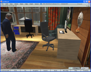 Office chairs in realXtend world